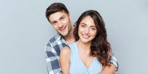 Smilling couple